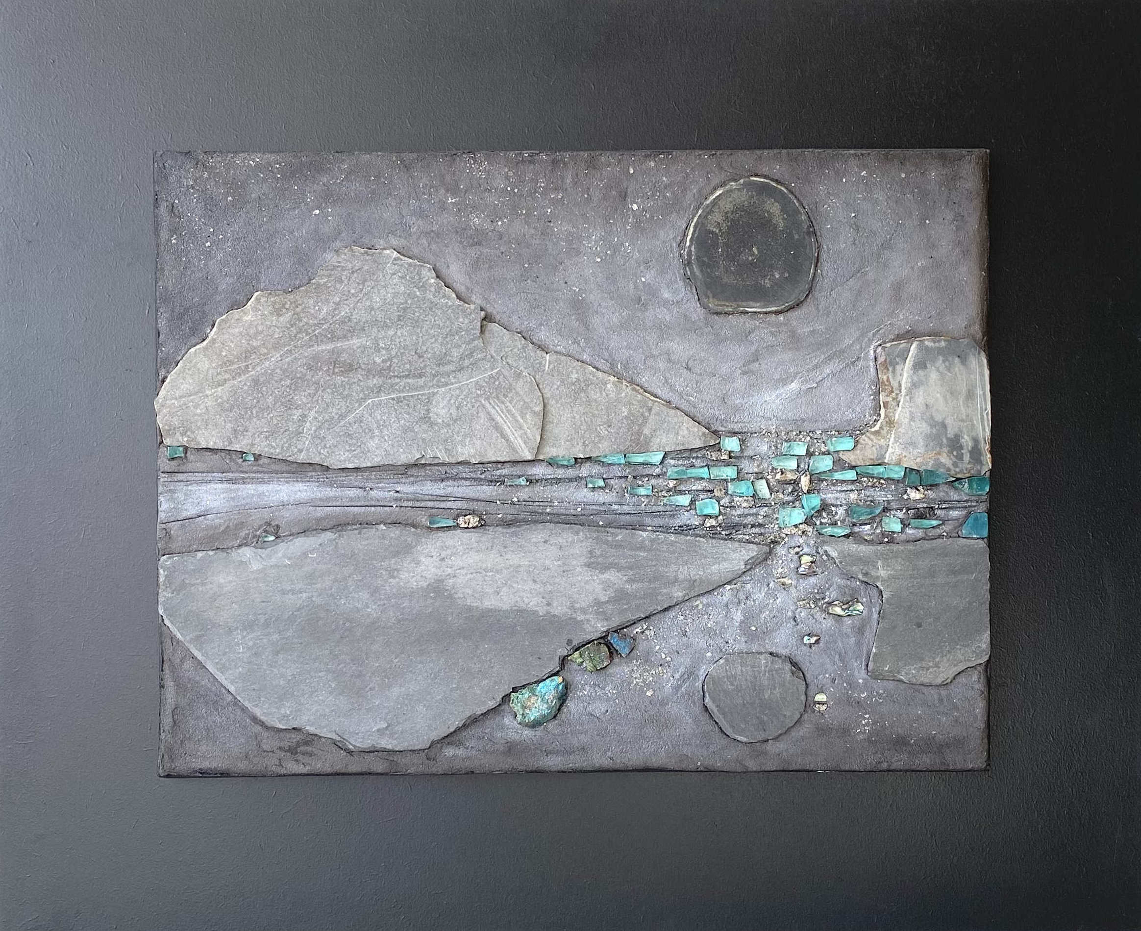 Pleine lune - Reflets