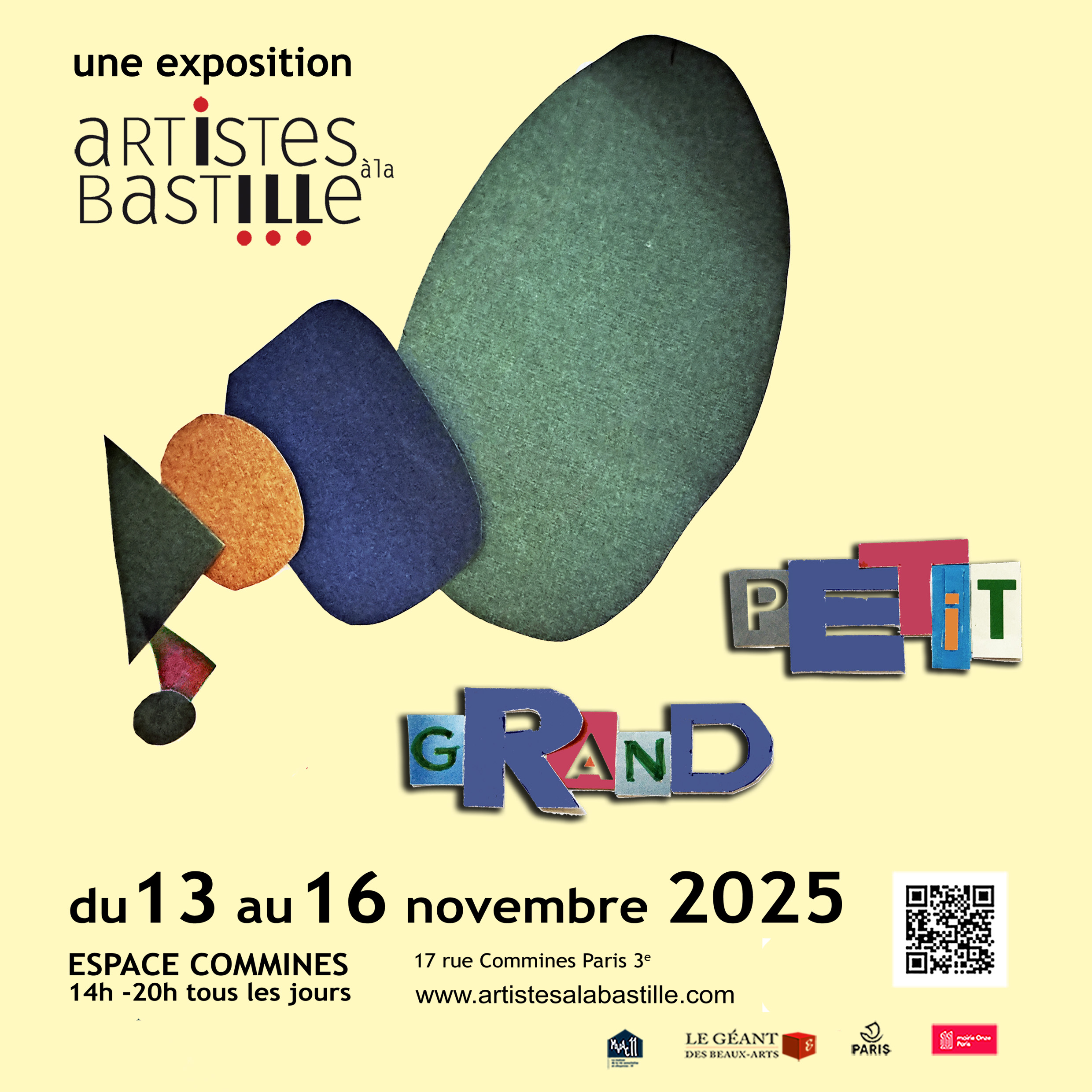 Affiche Artistes à la Bastille