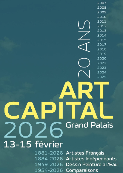 Affiche Art Capital 2026
